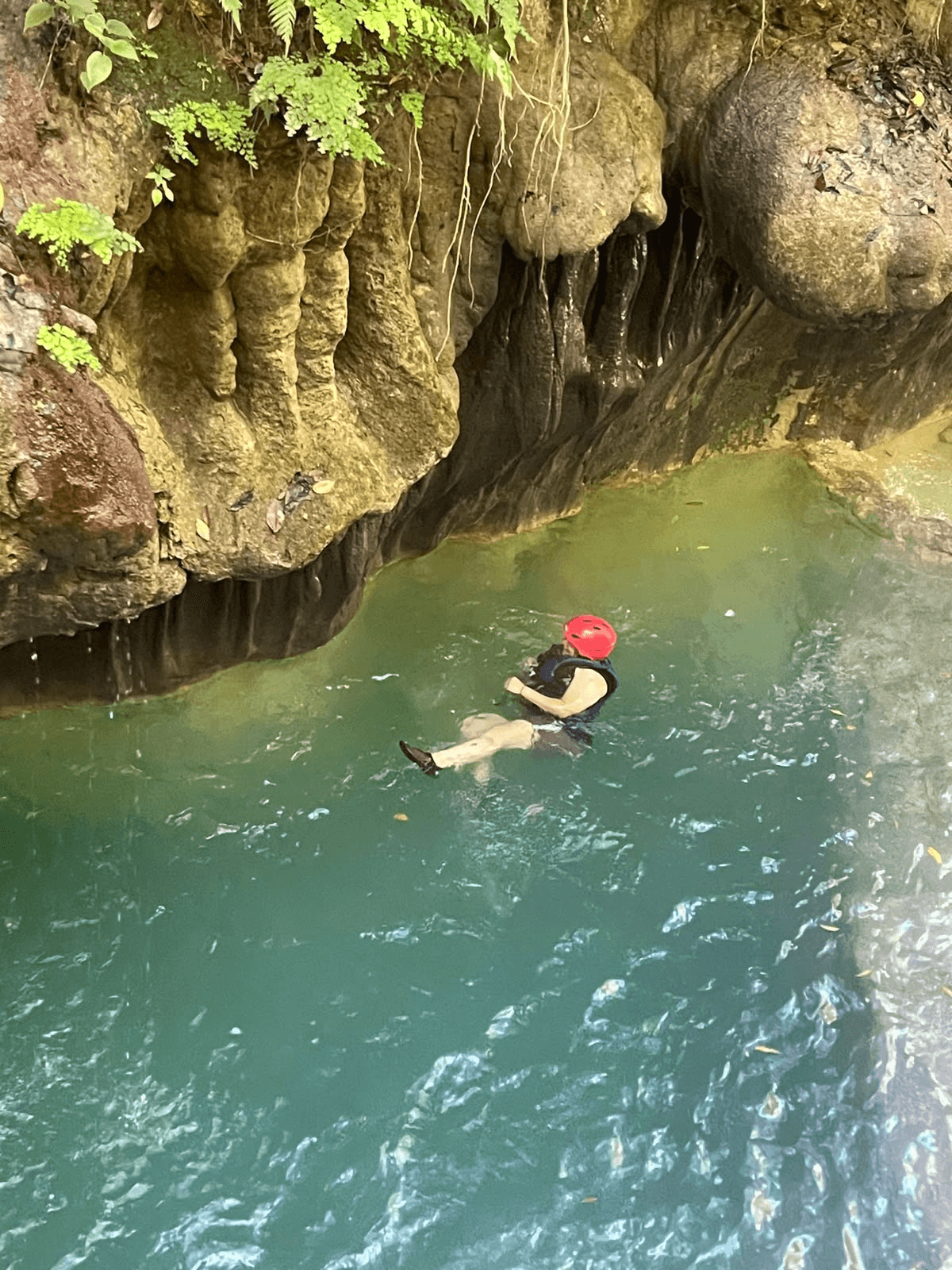 Damajagua Waterfalls · action